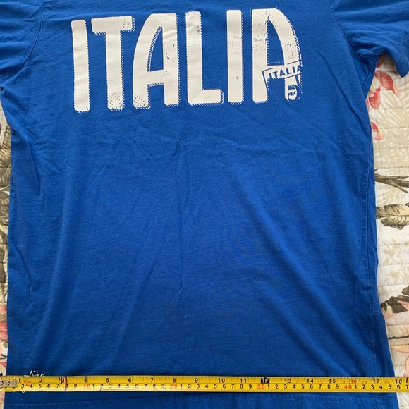 5️⃣$5 Bundle🌺 Puma Women’s Italia Blue Tee Shirt Size Small - Picture 6 of 6